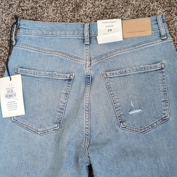 High rise Straight Citizens Of Humanity Sabine Jeans NEW size 28 - Picture 11 of 12